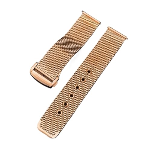 20mm 22mm ~l[[bV XeXX`[Xgbv IK V[}X^[ 007 ^EHb`oh tH[fBOobN jo[TohΉ(Rose Gold,20mm)