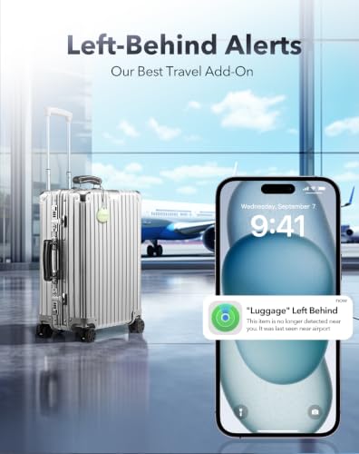 Image of Air Tracker Tags-4 Pack for Apple Find My, iOS Only, Official MFi Certified