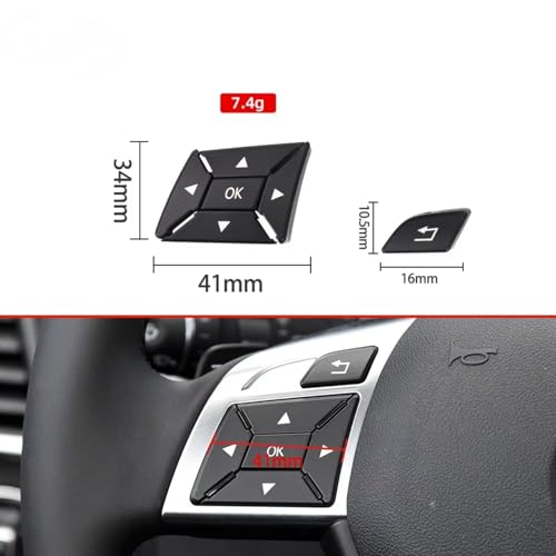 Interruptor de volante Benz W166 para reparar control de crucero 5