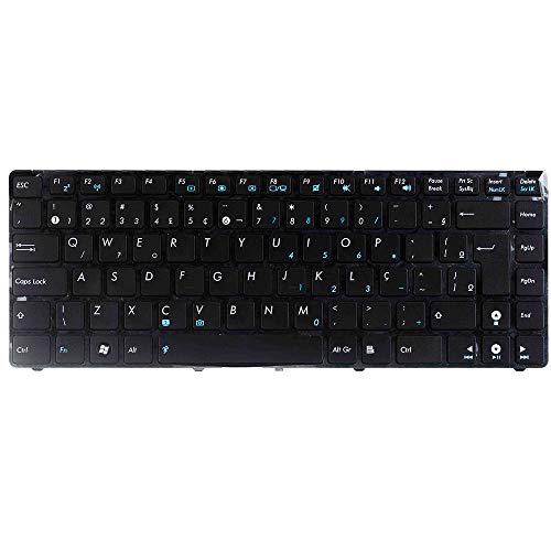 Teclado para Notebook Asus K43e - Preto - Portugues BR - Frame