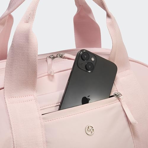 Pander 23L Small Gym Duffel Bag with Shoe Compartment, Versatile Gym and Travel Companion, Spacious, and Organized - Ideal for Active Lifestyles (Pale Pink)2