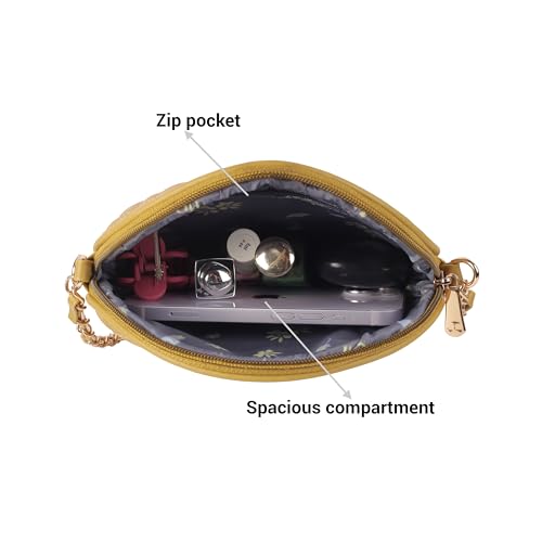 Image of Mochi Women Trendy Faux Leather Compact Sling Bag