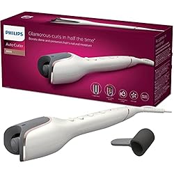 Philips BHB878/00 Utensilio de peinado, Rizador de pelo Caliente - Moldeador (170 °C, 30 s, Blanco, 2 m)