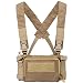 DETECH Tactical Vest Airsoft Ammo Chest Rig with Pockets