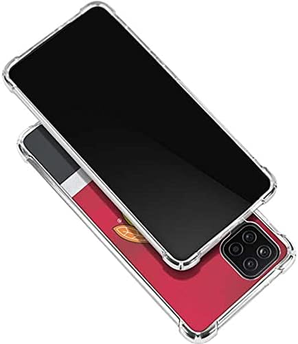 Skinit Clear Phone Case Compatible with Galaxy A12 - Officially Licensed NHL Chicago Blackhawks Jersey Design