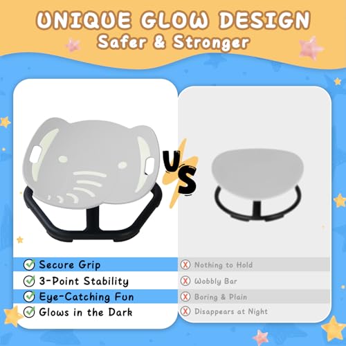 Image of Spinning Chair for Kids with Autism & ADHD, Glow Sensory Chair, Ages 3+