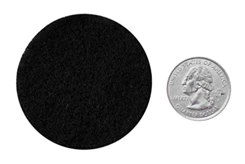 Image of Playfully Ever After Black, Pink, Turquoise & White Craft Felt Circles (2 Inch - 58pc)