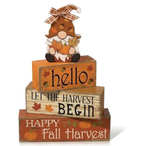 Hello Gnome Fall Decor Fall Decorations for Home