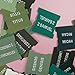 UPAFEXXI-Cloth Bible tabs,Bible Tabs for Women and Men(Embroidered Letters) Large Print Stickers, Easy to Read and Apply, 66 Chapters Labels for Easy Navigation(Pink)