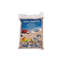 duvoplus, Brauner Sandboden für Käfig, 5 kg, Braun, Vögel