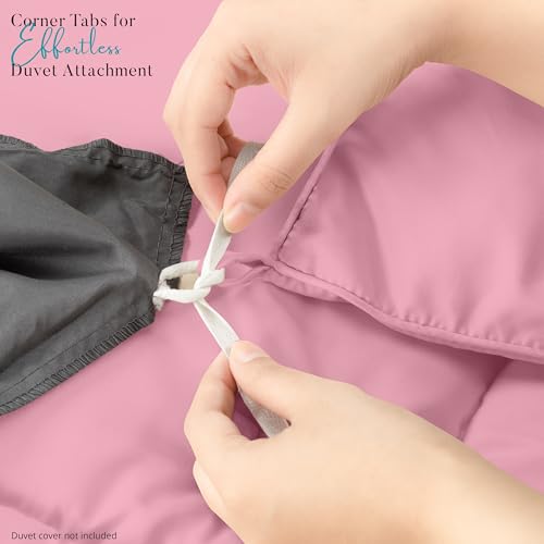 image for Utopia Bedding Comforter Duvet Insert, Quilted Comforter with Corner T