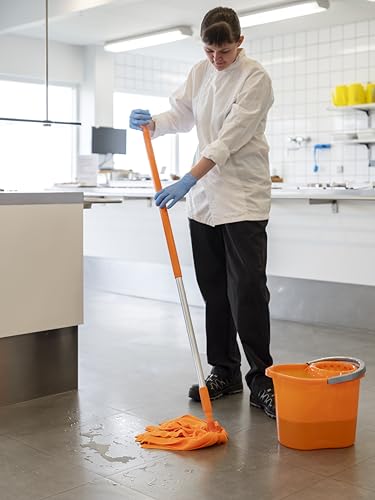 Image of Vikan Microfiber Socket Mop, White