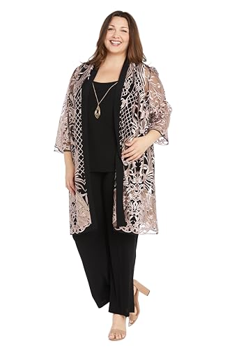 Image of R&M Richards Women's Threaded Charm Sequin Set