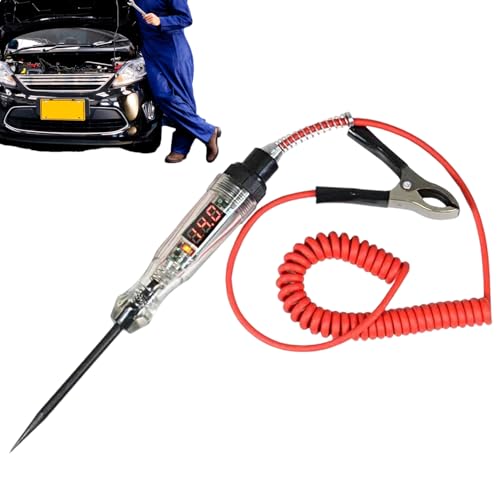 12V 24V �d���e�X�^�[ - �ፂ�����W��H�A�i���C�U�[�A�X�v�����O���g���N�g�R�[�h�d�C�e�X�g�v���[�u�A�����ԃg���b�N�o�� RV ATV �{�[�g�Ŋ���@�d�C�C�������e�i���X�p���j�o�[�T���f�f�c�[��