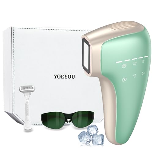 Sapphire Ice Cooling IPL Hair Removal Device, Pain
