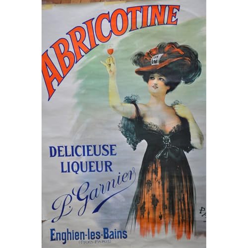 Impression giclée Abricotine ARTICULOZY toile enroulée grand format 101x127 cm