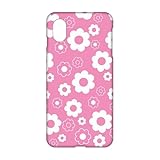 スマ通 Android One X1 対応 ケース スマホケース ハードケース コンパクト 傷防止 スリム 薄型 シンプル デイジー おしゃれアンドロイド ワン エックスワン用 (2ピンク) hard0004-f0330_sp