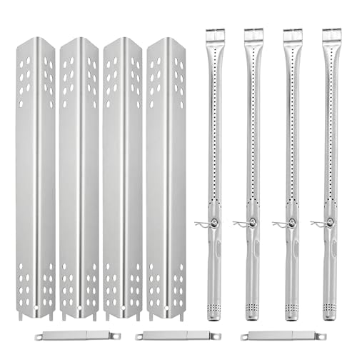 Grillflame 463342119 Grill Replacement Parts for Charbroil Performance 4 Burner 463342119 463332718 463335517 463375919 463349917 463342118 463347418 463376217 463332718 Grill Parts Heat Tents Burner