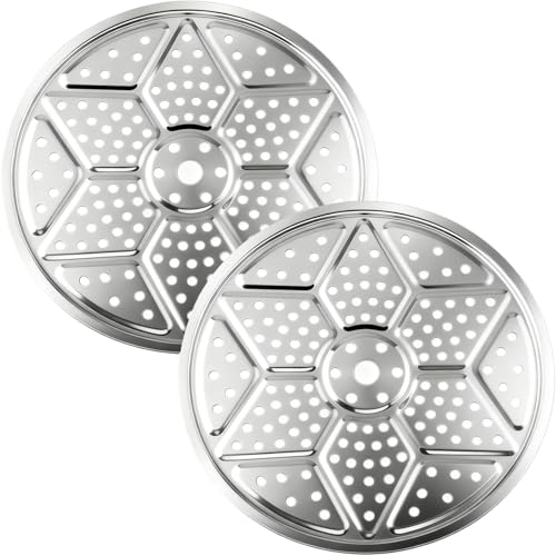 AuroraHJYJ 2Pack 11-Inch Stackable Stainless Steel Canning Rack - Universal Pressure Canner Rack for Water Bath & Pressure Canners