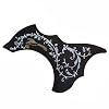 2 PCS Acoustic Electric Guitar Pickguard, Jacksupermall Guitar Hummingbird Pick Guards (Black)