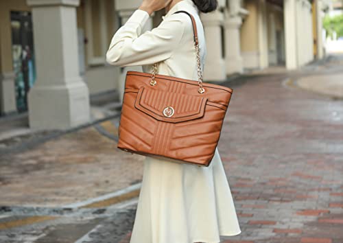Image of MKF Collection Women Tote Bags Wristlet Wallet Large Designer Handbag Shoulder Bag Top-handle Big Satchel Hobo 2pcs Purse Set