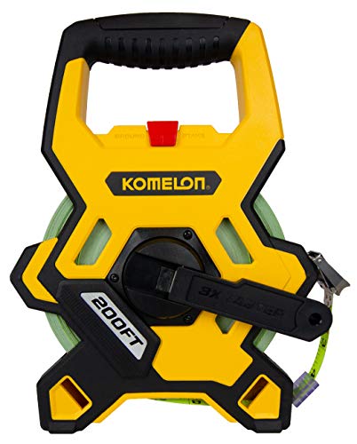 Mètre ruban Komelon Contractor LT outil de mesure noir 200 FT - 5