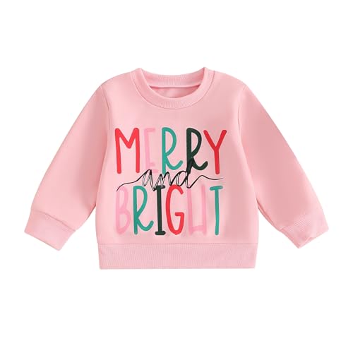 Thorn Tree Toddler Boys Girls Christmas Sweatshirt Long Sleeve Pull On Sweater Unisex Little Kids Fall Winter Clothes