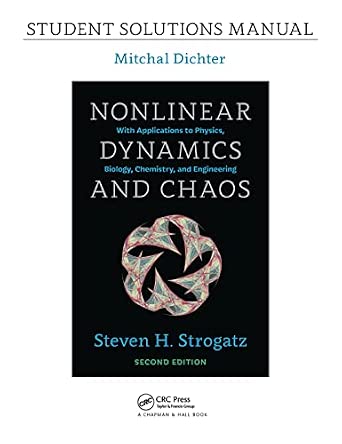 Amazon | Student Solutions Manual for Nonlinear Dynamics and Chaos, 2nd ...