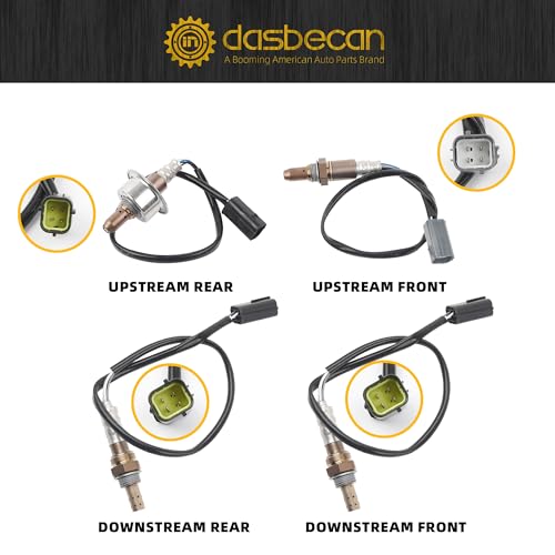 Sensor de Oxígeno O2 Compatible Nissan 4Pcs miniatura 3