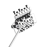 Neck Lock Great Workmanship Guitar Spring Stabilizer, Bridge System, for Guitar Lovers Beginner (Silver)