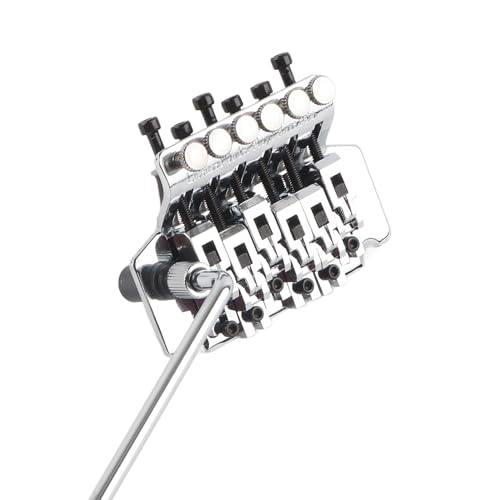 Neck Lock Great Workmanship Guitar Spring Stabilizer, Bridge System, for Guitar Lovers Beginner (Silver)