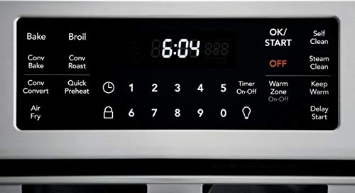 Frigidaire Fgeh3047Vf Gallery Series 30" Electric Range With 5 Elements, 5.4 Cubic Ft. Capacity Convection Oven, In Stainless Steel #TOP5