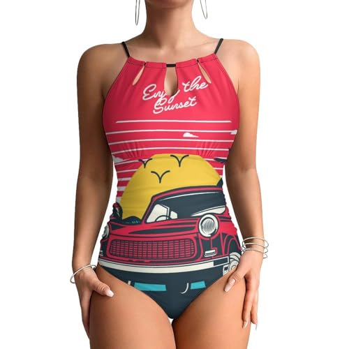 Swimsuit une pièce Sunset Car galbant et gainant pour sublimer la silhouette