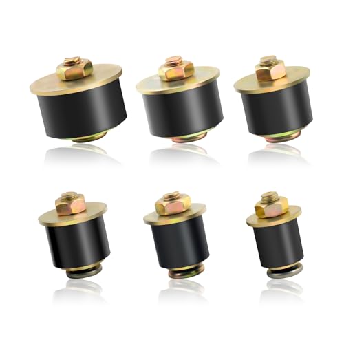 6PCS Rubber Freeze Plugs Set,6 Specifications Rubber...