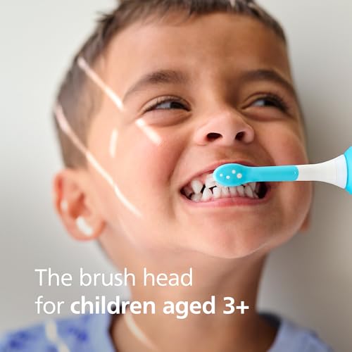 Philips Sonicare for Kids - Genuine Replacement Electric Toothbrush Heads,Compact Size,for Kids Aged 3+,HX6032/94,2 Count (Pack of 2) - image 2