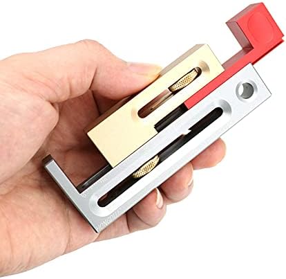 Saw Slot Regulator Push Table Saw Slot Adjuster Movable Measuring Block Length