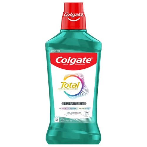 Colgate Total Advanced Pro-Shield Mouthwash, Spearmint Surge - 33.8 oz