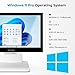Volcora Retail and Restaurant POS Terminal Machine for Small Business, Point of Sale Cash Register with Windows 11 Professional, 15.6” Touch Screen, White, Hardware Only