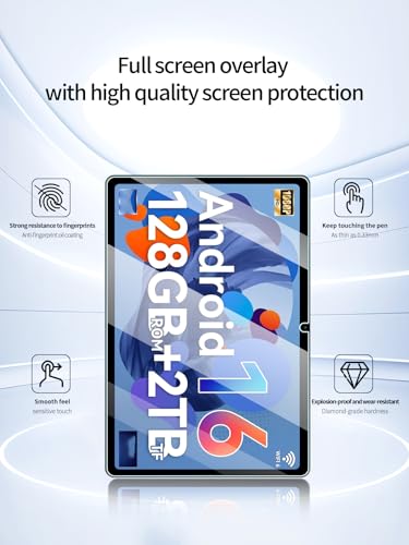 Protector de Pantalla para Tableta Hakaug G13 10 pulgadas 2 Pack miniatura 2