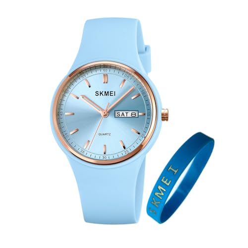 SKMEI fB[X rv VR h X|[c 킢 w Vv Ŏv p v  JWA uh t j v[g Z Cgu[ Watch for Women