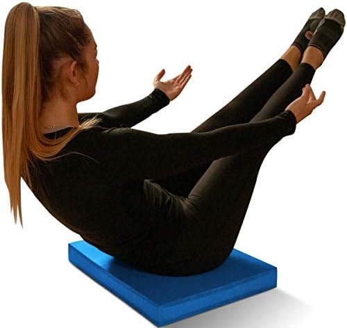 XL Foam Balance Pad - Created for Yoga Exercises, Gym Workout - Deadlift, Fitness Exercise - Squat, Gardening - For Men/Women - Non Slip that can be used on any floor for extra knee protection