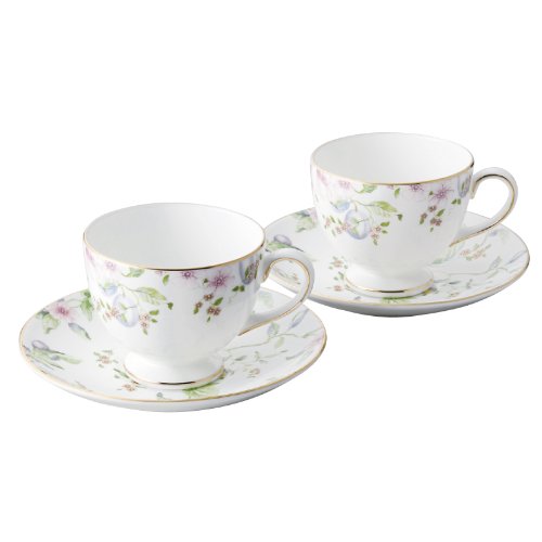 Amazon | ウェッジウッド “スウィートプラム”ティーカップ＆ソーサー