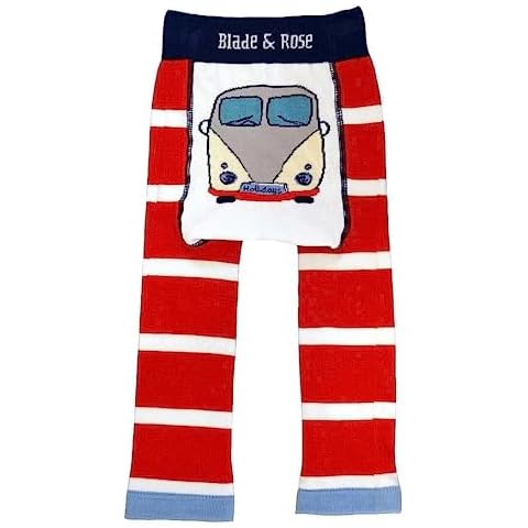 Blade & Rose | Campervan Leggings | Clothing for Babies & Toddlers | 0-6 Months Red Cover