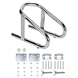 Extreme Max 5001.5763 Deluxe Chrome Motorcycle Wheel Chock-5.5