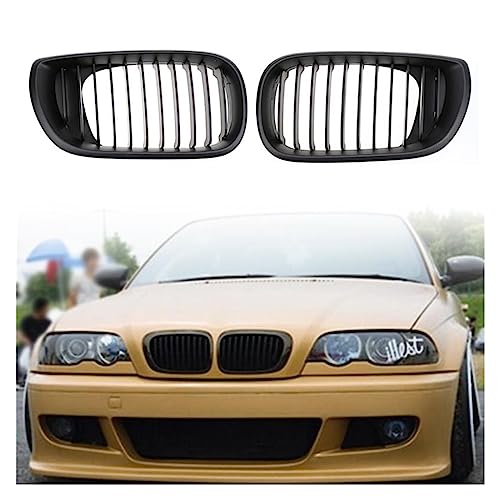 Rejilla de parachoques delantero E46 con malla de alta protección 3