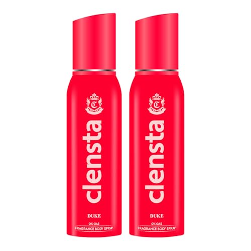 Image of Clensta Duke 0% No Gas Deodorant for Men 150ml Pack of 2 Body Spray Long Lasting | No Gas Deo for Men