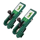 Adwrparts Gecko Gauge Tool, Home Siding Installation Kit Compatible with 3/8 Inch LP Composite Siding for Professional-Grade Tool, Pack of 2, Green