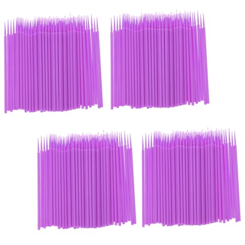 OATIPHO 4パック 使い捨て美容棉刷スティック 軽量携帯便利 まげ眉毛用多用途アプリケーター 美容サロン向け