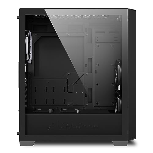 Gabinete Sharkoon VS8 RGB Midi ATX, Negro miniatura 4