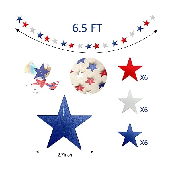   Patriotic-Star-Streamers-Banner-Garland-Decorations-for-4th-of-July-Red-White-Blue-Hanging-Stars-Banner-Memorial-Day-Independence-Day-Celebration-Veterans-Day-Party-Decorations-8-Pack